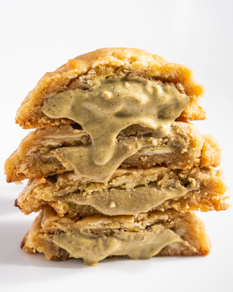 Pistachio-White Chocolate Chip Cookie